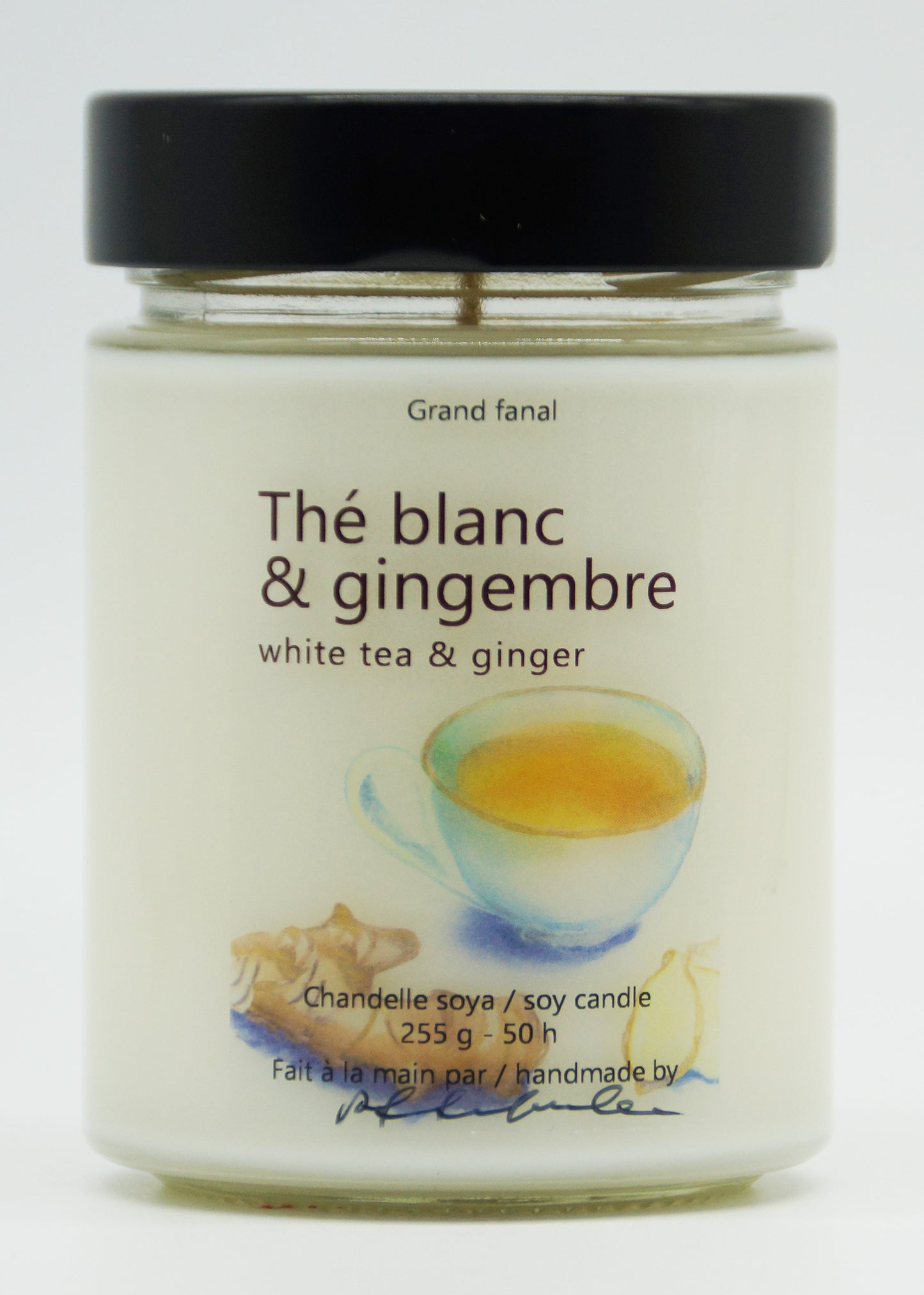 Thé blanc et gingembre