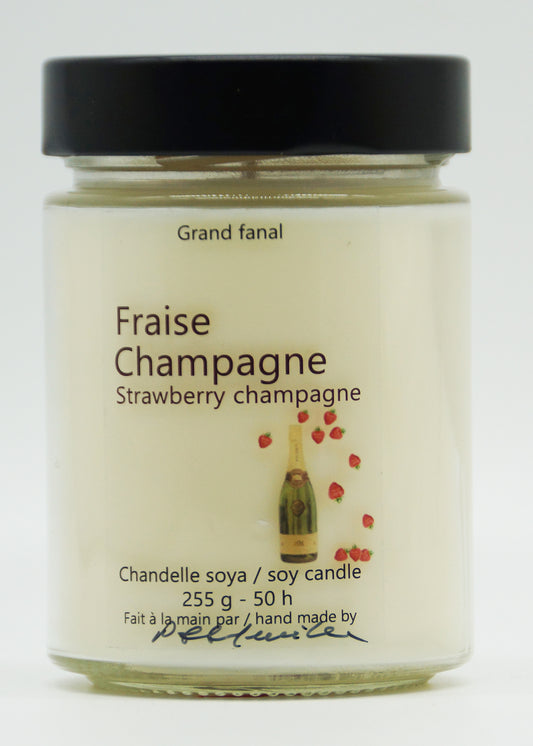 Fraise et champagne