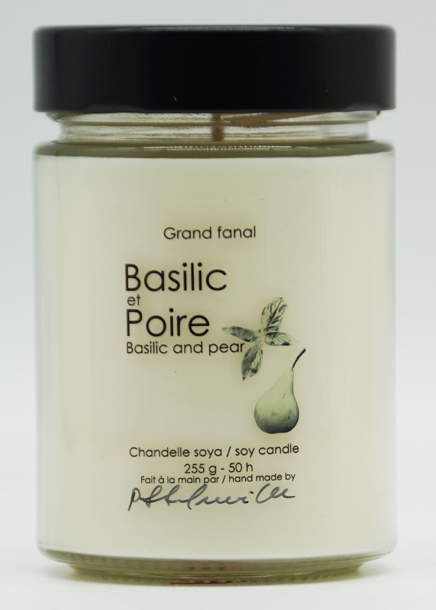 Basilic et poire